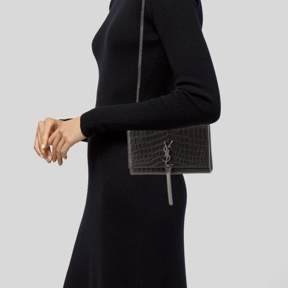 YSL Medium embossed monogram kate tassle - Picture 3 of 9